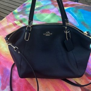 Navy Blue Coach handbag